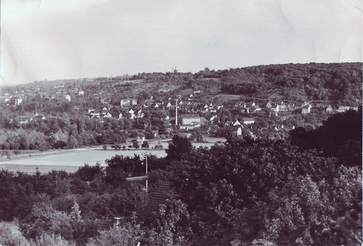 Almrich von den Weinbergen, Der Schornstein wurde 1970/71 gesprengt