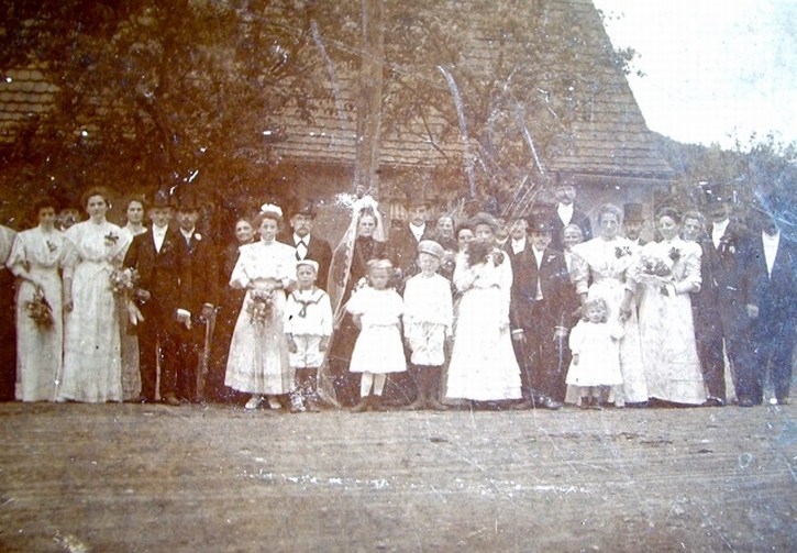 Hochzeit von Otto, und Marie Loeffler 1908